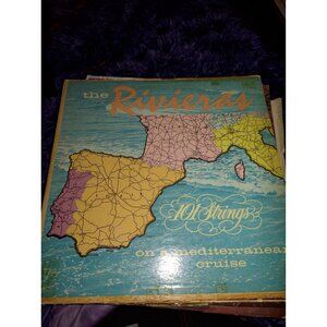 101 Strings – The Rivieras On a Mediterranean Cruise Vinyl LP Easy Listening